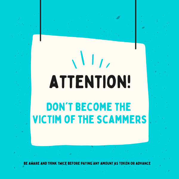 Don't become the victim of scammers