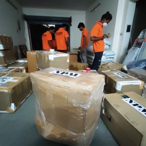 Household goods packing in carton box